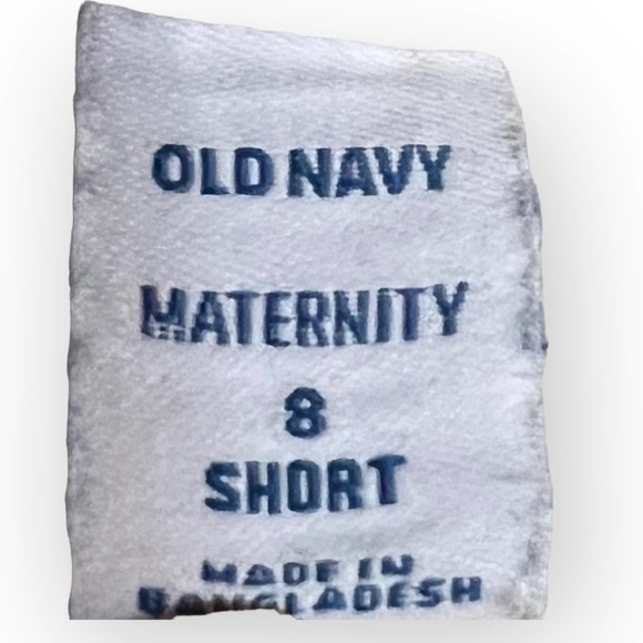 Old Navy Maternity Overalls Straight Leg Solid Cream Size 8R - Picture 7 of 12